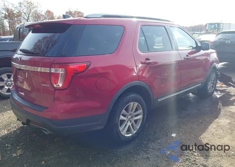 2018 Ford Explorer Xlt z USA, uszkodzony, nr VIN 1FM5K8D88JGB75891